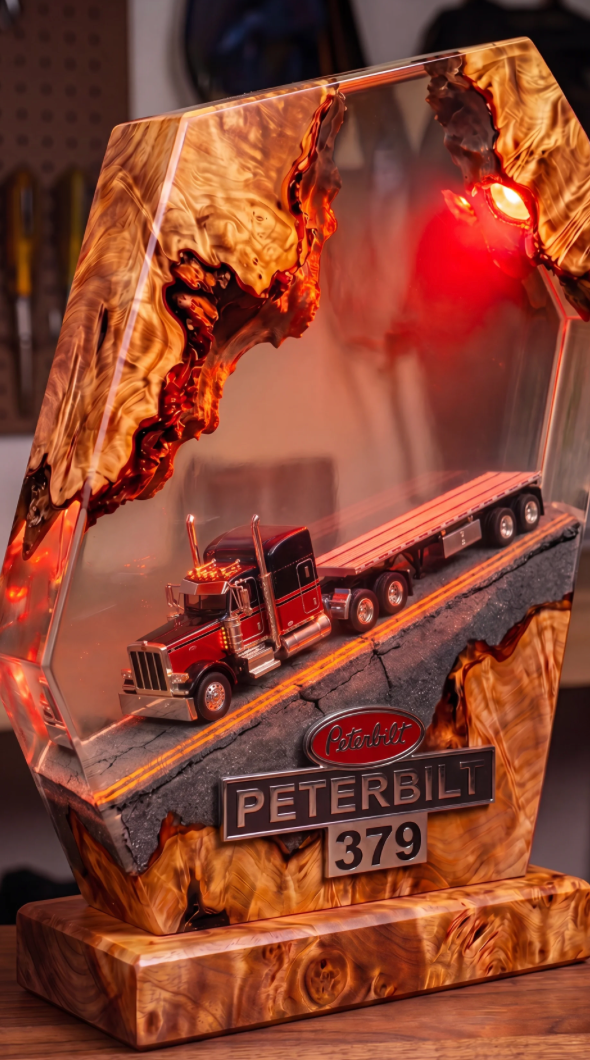 PeterBilt Truck Resin Lamps (PRE-ORDER)