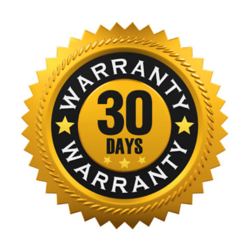 30 Days Warranty